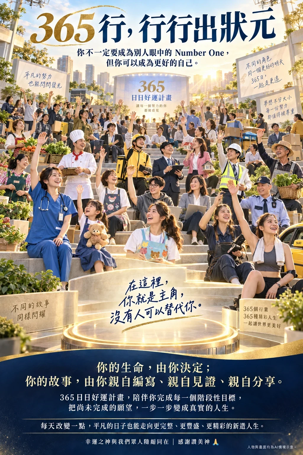 365行行行出狀元正式海報